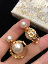 18K CD D-Backstage Earrings