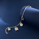 18K GG Letter Bracelet