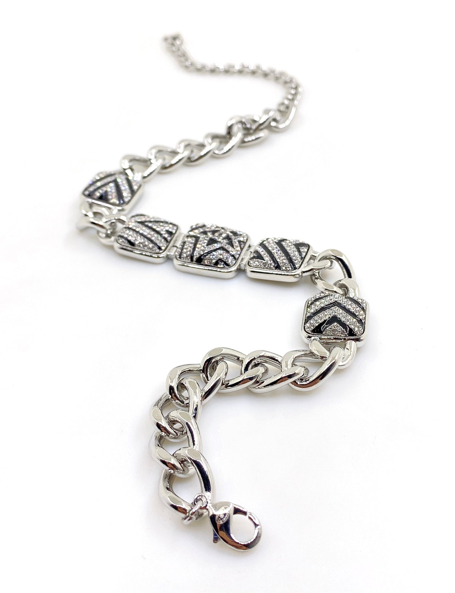 18K CC Star Diamonds Necklace