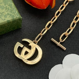 18K GG Big Gold Chain Necklace