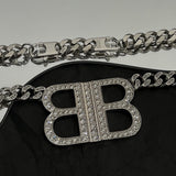 18K BB Chain Diamond Necklace