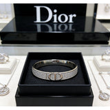 18K CD Diamond Gold Bracelet