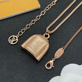 18K Louis Dress Gold Necklace