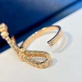 18K CC Ruban Diamonds Ring