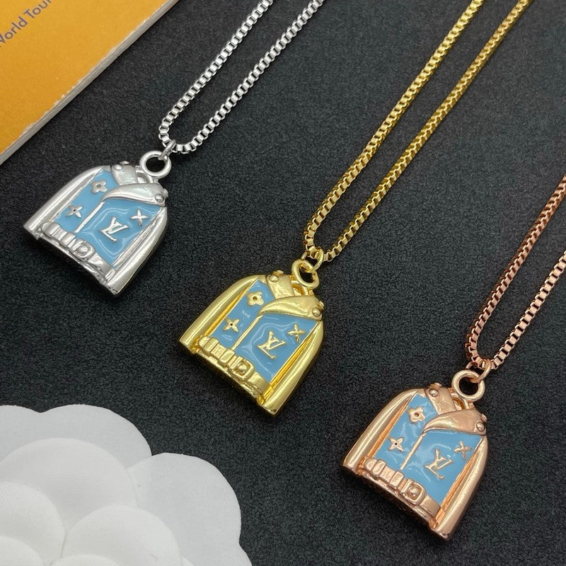 18K Louis Dress Gold Necklace