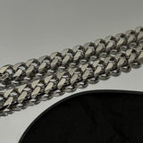 18K BB Chain Diamond Necklace