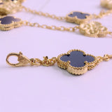 18K Vintage Alhambra 20 Motifs Long Necklace
