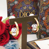 18K CD Tribales Earrings