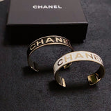 18K CC Black & White Gold Bracelet