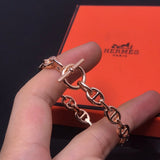 18K Chaine D'ancre H Bracelet